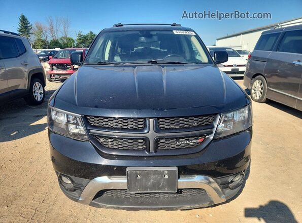 3C4PDDGG8JT257733 2018 DODGE JOURNEY Black Front view