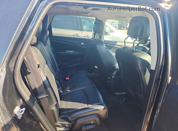 3C4PDDGG8JT257733 2018 DODGE JOURNEY Black Rear interior view