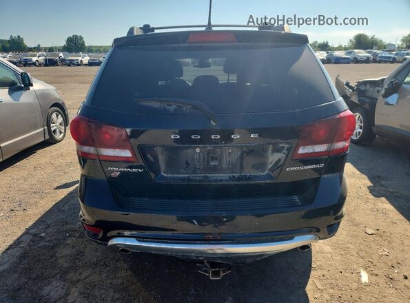 3C4PDDGG8JT257733 2018 DODGE JOURNEY Black Rear view