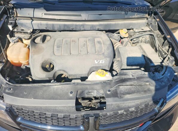 3C4PDDGG8JT257733 2018 DODGE JOURNEY Black Engine compartment view