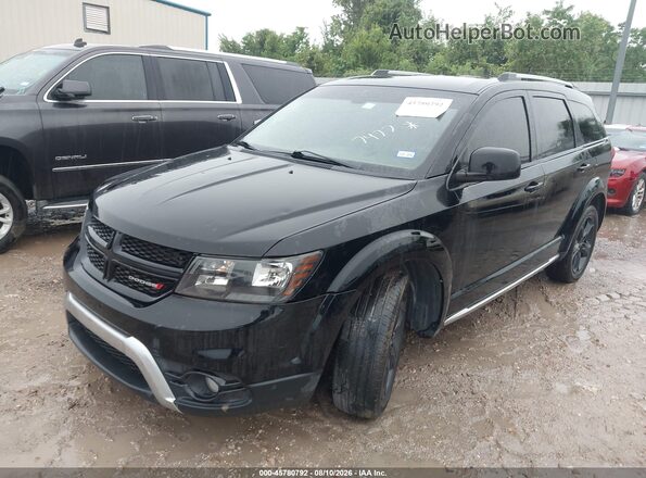 3C4PDDGG8JT387477 2018 DODGE JOURNEY Black Vista tres cuartos delantera izquierda