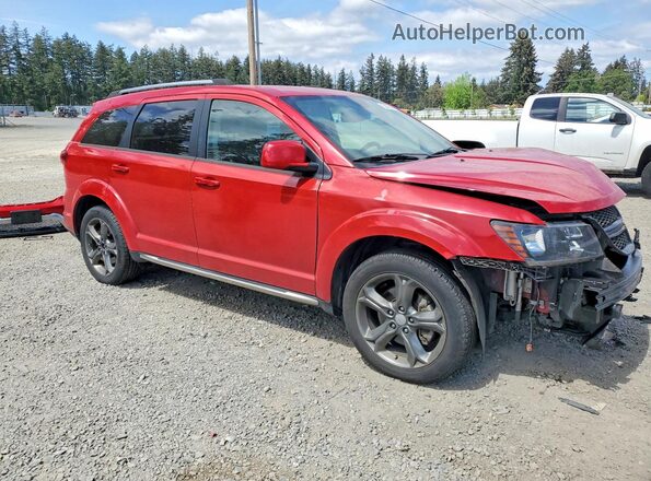 3C4PDDGG9GT133382 2016 DODGE JOURNEY Red Front right