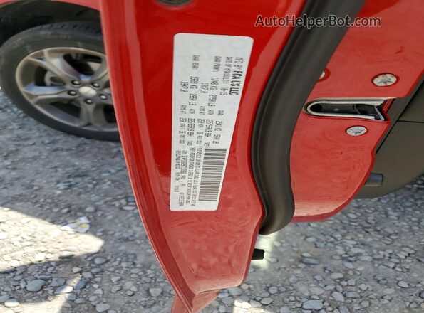 3C4PDDGG9GT133382 2016 DODGE JOURNEY Red 360 interior view