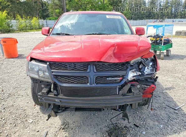 3C4PDDGG9GT133382 2016 DODGE JOURNEY Red Front view