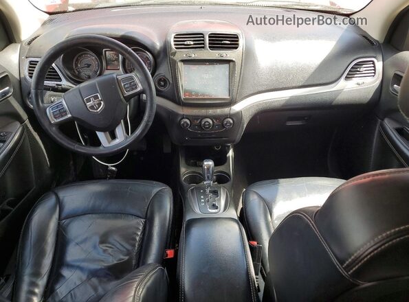 3C4PDDGG9GT133382 2016 DODGE JOURNEY Red Dashboard view
