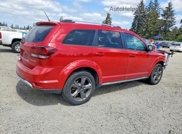 3C4PDDGG9GT133382 2016 DODGE JOURNEY Red Rear right