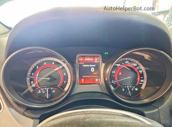 3C4PDDGG9GT160985 2016 DODGE JOURNEY Black Սարքավորումների վահանակի տեսք