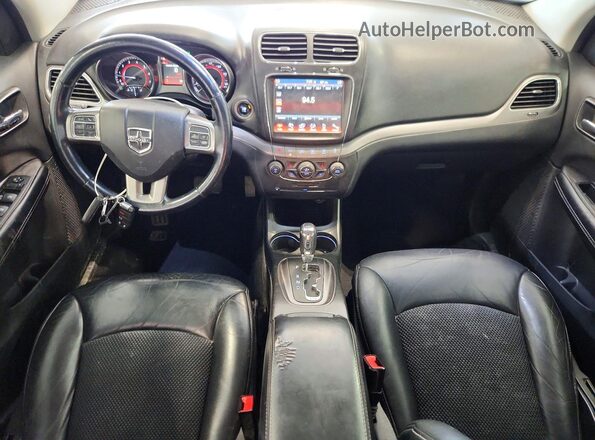 3C4PDDGG9GT160985 2016 DODGE JOURNEY Black Առջևի վահանակի տեսք
