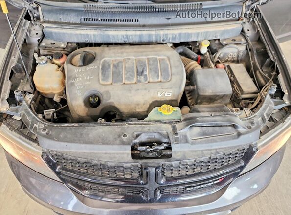 3C4PDDGG9GT160985 2016 DODGE JOURNEY Black Շարժիչի բաժամունքի տեսք
