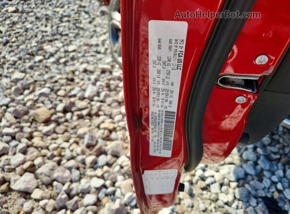 3C4PDDGG9HT553290 2017 DODGE JOURNEY Red Widok wnętrza 360 stopni