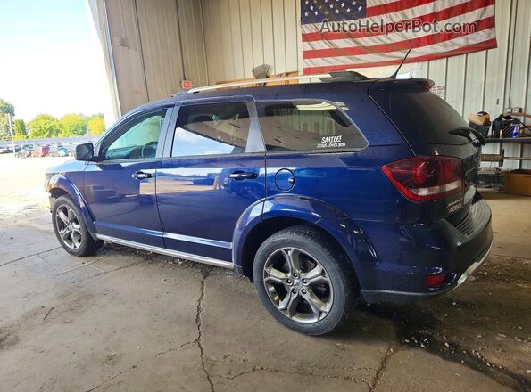 3C4PDDGG9JT173307 2018 DODGE JOURNEY Blue Հետևի ձախ