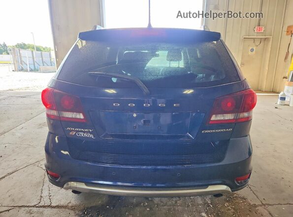 3C4PDDGG9JT173307 2018 DODGE JOURNEY Blue Հետևի տեսք