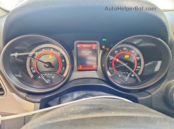 3C4PDDGG9JT173307 2018 DODGE JOURNEY Blue Սարքավորումների վահանակի տեսք