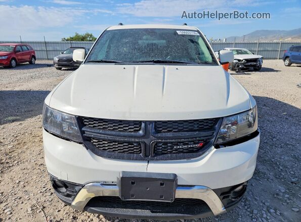 3C4PDDGG9JT450277 2018 DODGE JOURNEY White Դիմացի տեսք