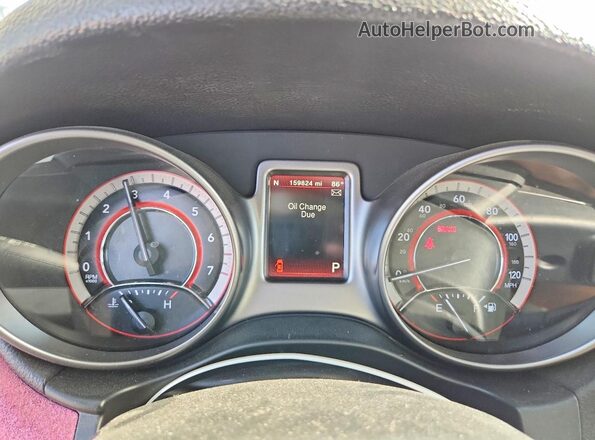 3C4PDDGG9JT450277 2018 DODGE JOURNEY White Սարքավորումների վահանակի տեսք