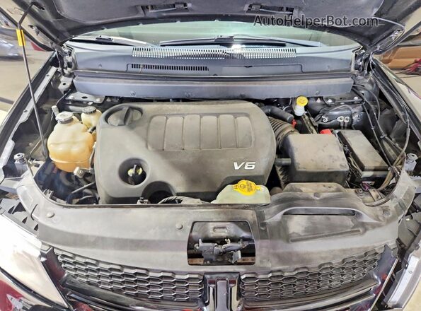 3C4PDDGG9KT774959 2019 DODGE JOURNEY Black Engine compartment view