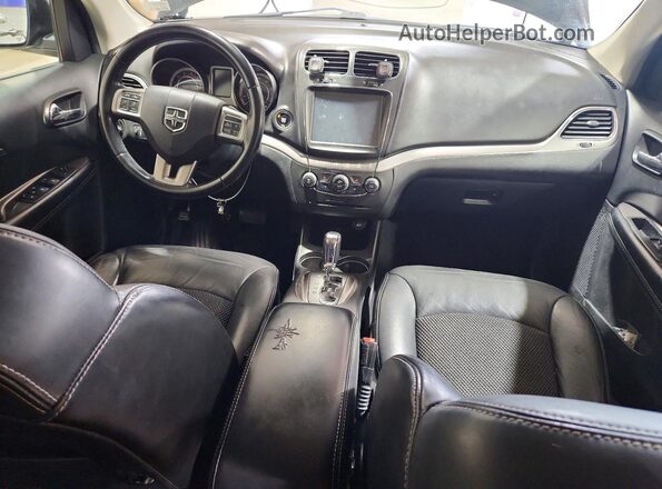 3C4PDDGG9KT774959 2019 DODGE JOURNEY Black Dashboard view