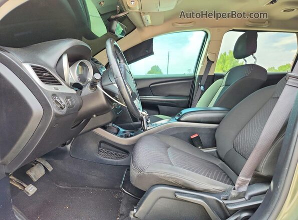 3C4PDDGGXHT513946 2017 DODGE JOURNEY Green წინა სალონის ხედი