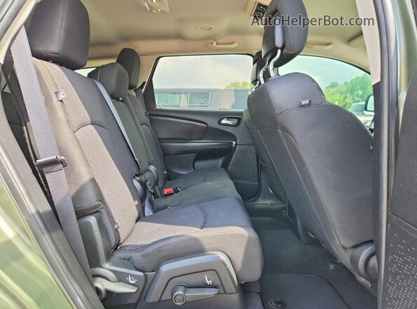 3C4PDDGGXHT513946 2017 DODGE JOURNEY Green უკანა სალონის ხედი