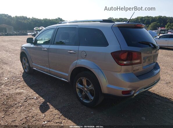 3C4PDDGGXHT540600 2017 DODGE JOURNEY Silver Trasero izquierdo