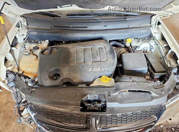 3C4PDDGGXJT375945 2018 DODGE JOURNEY White Widok komory silnika