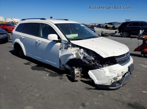 3C4PDDGGXJT449784 2018 DODGE JOURNEY White Front right