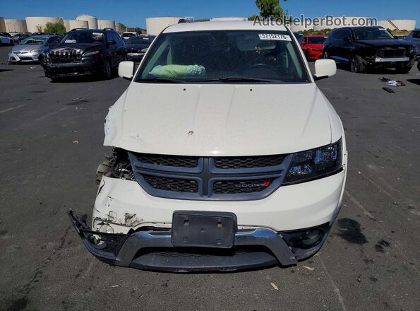 3C4PDDGGXJT449784 2018 DODGE JOURNEY White Front view