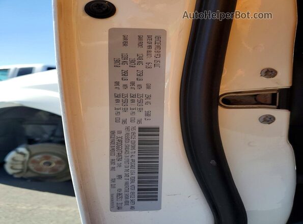 3C4PDDGGXJT449784 2018 DODGE JOURNEY White VIN sticker view