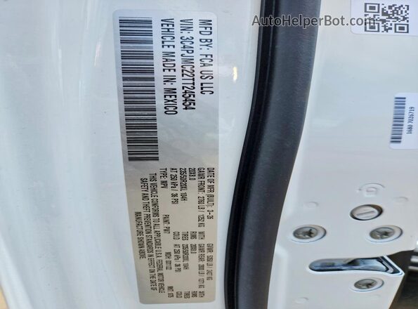 3C4PJMC22TT245454 2026 JEEP CHEROKEE White Панорамний вид салону 360°