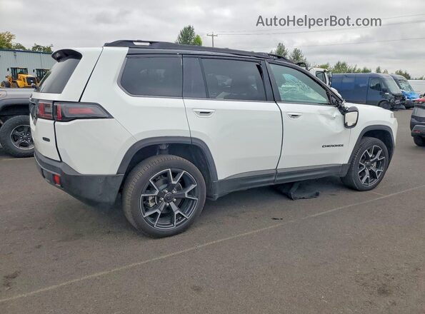 3C4PJMC2XTT197248 2026 JEEP CHEROKEE Белый Задняя правая четверть
