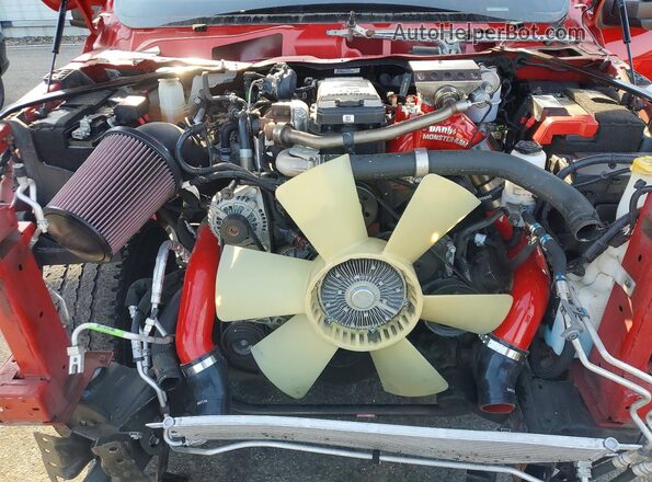 3C63R3EL8RG215228 2024 RAM 3500 Red Սալոնի հետևի տեսք