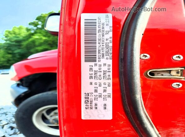 3C63R3GL3HG599723 2017 RAM 3500 Red Вид наклейки з VIN-кодом