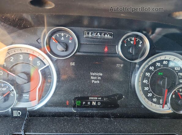 3C63R3HL6GG282869 2016 RAM 3500 Черный Вид щитка приборов
