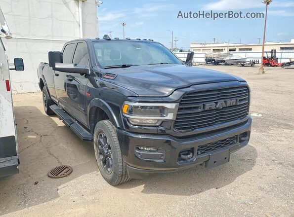3C63R3JL6KG524837 2019 RAM 3500 Black Delantero derecho