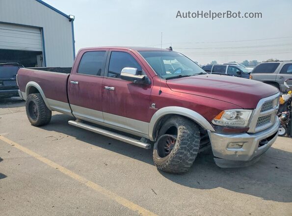 3C63R3JL8JG111963 2018 RAM 3500 Burgundy წინა მარჯვენა