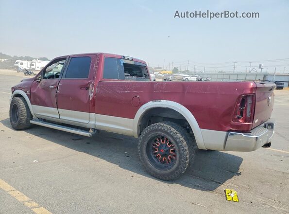 3C63R3JL8JG111963 2018 RAM 3500 Burgundy უკანა მარცხენა