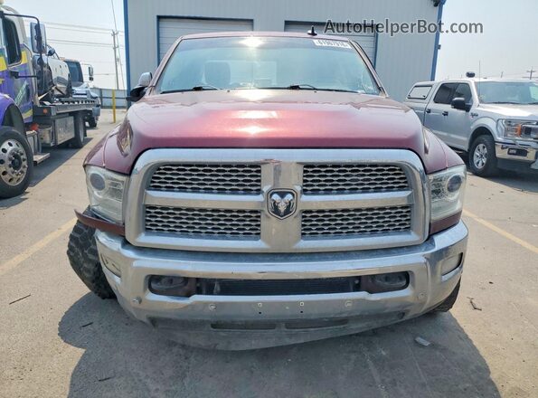 3C63R3JL8JG111963 2018 RAM 3500 Burgundy წინა ხედი