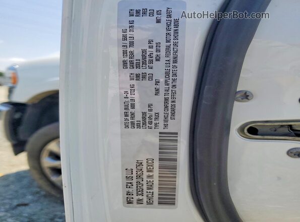 3C63R3PL0RG347641 2024 RAM 3500 White Вид підкапотного простору
