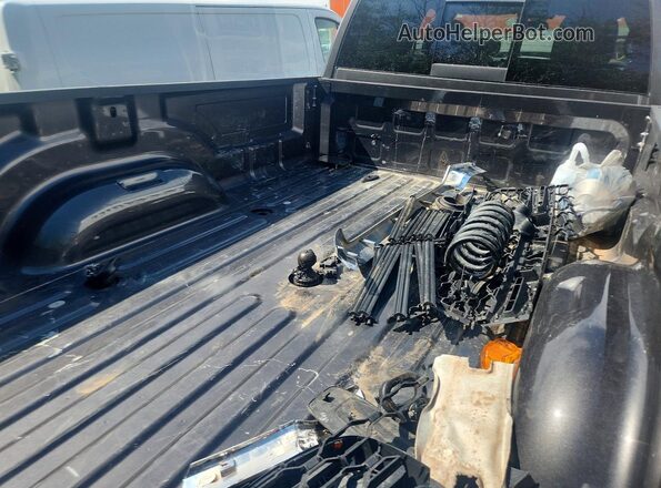 3C63RRGLXRG242754 2024 RAM 3500 Gray Rear seats view
