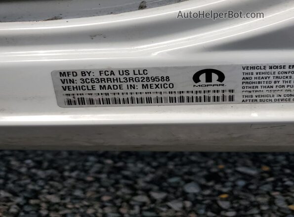 3C63RRHL3RG289588 2024 RAM 3500 White Вид підкапотного простору