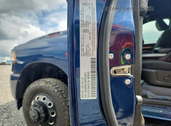 3C63RRHL3RG312271 2024 RAM 3500 Blue Widok komory silnika