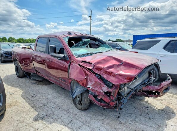 3C63RRHL8NG320022 2022 RAM 3500 Maroon Առջևի աջ