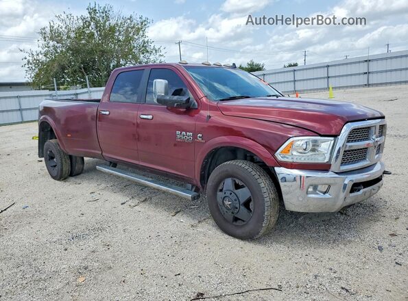 3C63RRJL1HG697760 2017 RAM 3500 Burgundy Delantero derecho