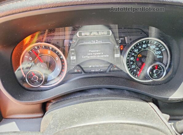 3C63RRJL5LG239292 2020 RAM 3500 Белый Вид щитка приборов