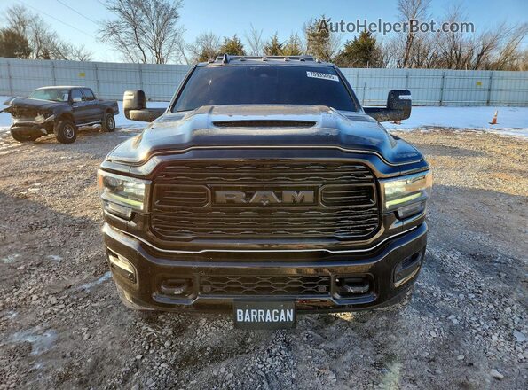 3C63RRRL4PG575591 2023 RAM 3500 Black Вид спереду
