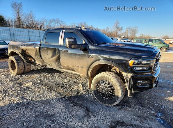 3C63RRRL4PG575591 2023 RAM 3500 Black Передня права чверть