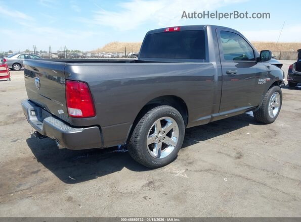 3C6JR6AT4GG112075 2016 RAM 1500 Gray Trasero derecho