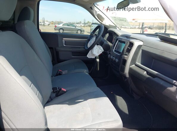 3C6JR6AT4GG112075 2016 RAM 1500 Gray Vista interior delantera