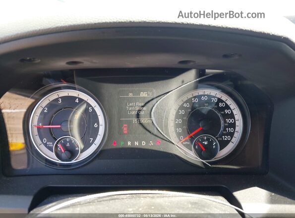 3C6JR6AT4GG112075 2016 RAM 1500 Gray Vista de los asientos traseros