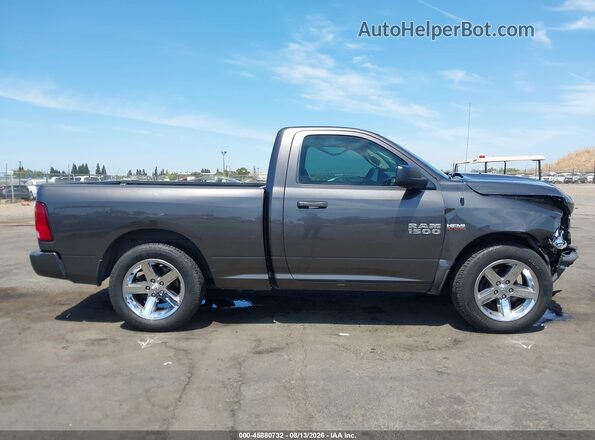 3C6JR6AT4GG112075 2016 RAM 1500 Gray Vista interior trasera